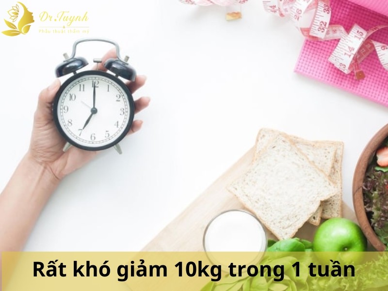 Thực đơn giảm cân nào phù hợp để giảm cân 10kg trong 1 tuần?