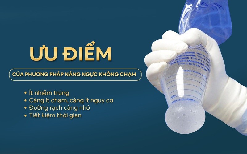 Ưu điểm của phương pháp nâng ngực không chạm