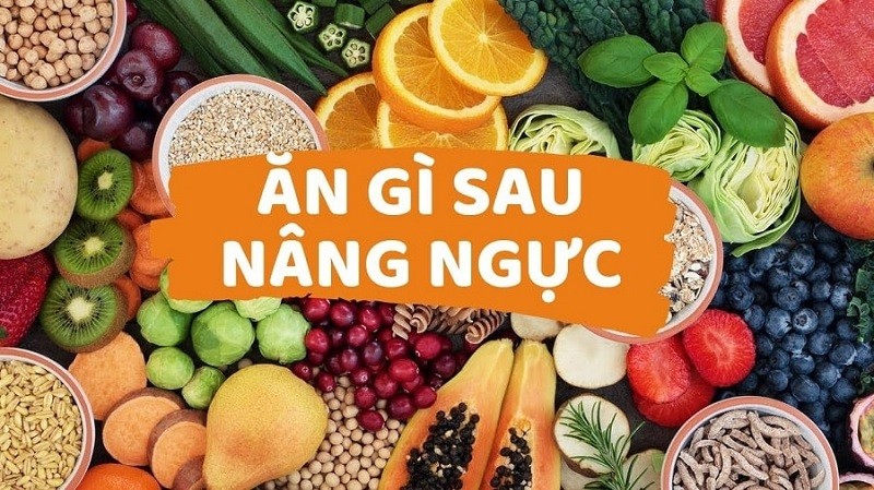 Chế độ dinh dưỡng sau nâng ngực